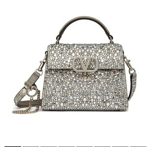 Valentino VSling crystal embellished mini bag